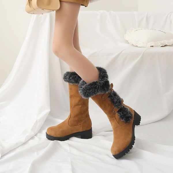 wedges knee high boots women platform 2020 heel long snow boots women fashion plus size warm fur winter shoes female vt294, Black
wedges knee high boots women platform 2020 heel long snow boots women fashion plus size warm fur winter shoes female vt294, Black