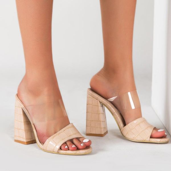 summer sandals peep-toe shoes comfortable square heel slippers slip-on women's crocodile skin style mixed colors slides rubber, Black
summer sandals peep-toe shoes comfortable square heel slippers slip-on women's crocodile skin style mixed colors slides rubber, Black