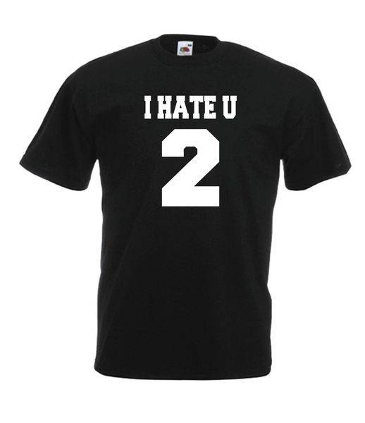 2019 summer new cool tee shirt i hate u 2 funny music tee xmas birthday gift idea mens womens t shirt cotton t-shirt
2019 summer new cool tee shirt i hate u 2 funny music tee xmas birthday gift idea mens womens t shirt cotton t-shirt