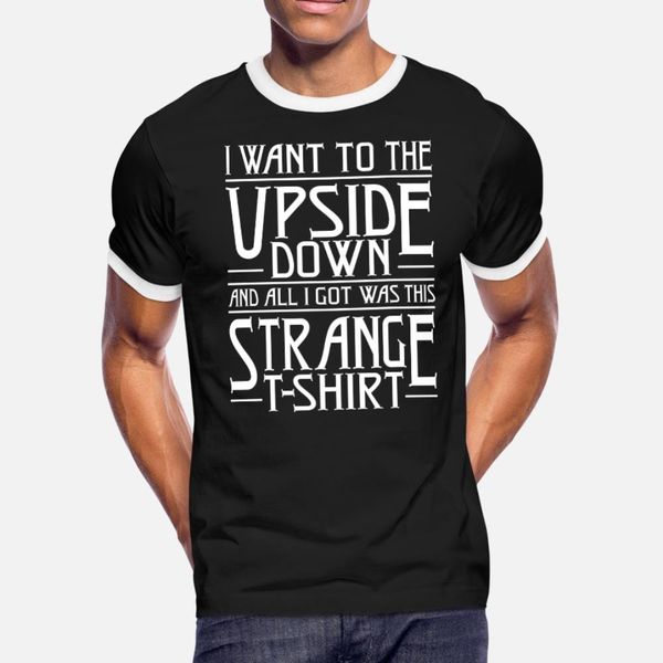 я хочу перевернутом получили странной тенниску мужчину пользовательской футболки круглого воротника одежда фитнес комфортной весна осень отд
я хочу перевернутом получили странной тенниску мужчину пользовательской футболки круглого воротника одежда фитнес комфортной весна осень отд