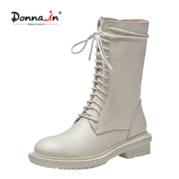 donna-in genuine leather platform mid heel mid calf boots new autumn winter women shoes lace up zip block heels motorcycle boots, Black
donna-in genuine leather platform mid heel mid calf boots new autumn winter women shoes lace up zip block heels motorcycle boots, Black