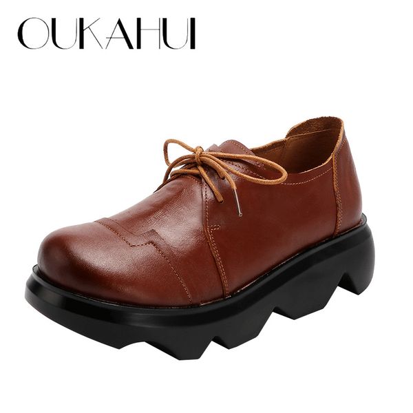 oukahui genuine leather 5cm flat platform shoes women 2020 autumn round toe light breathable black thick sole shoes woman flat
oukahui genuine leather 5cm flat platform shoes women 2020 autumn round toe light breathable black thick sole shoes woman flat