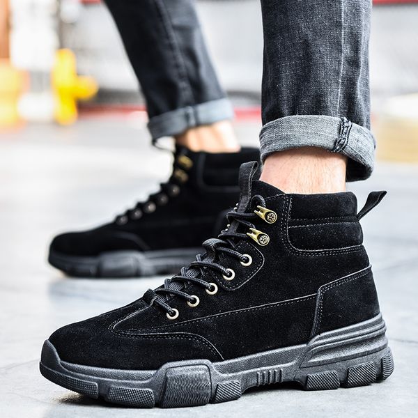 lace up mens platform boots men sports shoes with fur warm winter men shoes man snow boots fashion new militry homme cuir, Black
lace up mens platform boots men sports shoes with fur warm winter men shoes man snow boots fashion new militry homme cuir, Black