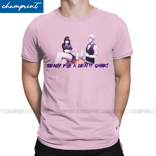 vintage ready for a death game t-shirt men o neck t shirt death parade decim bar anime short sleeve tees present clothing
vintage ready for a death game t-shirt men o neck t shirt death parade decim bar anime short sleeve tees present clothing