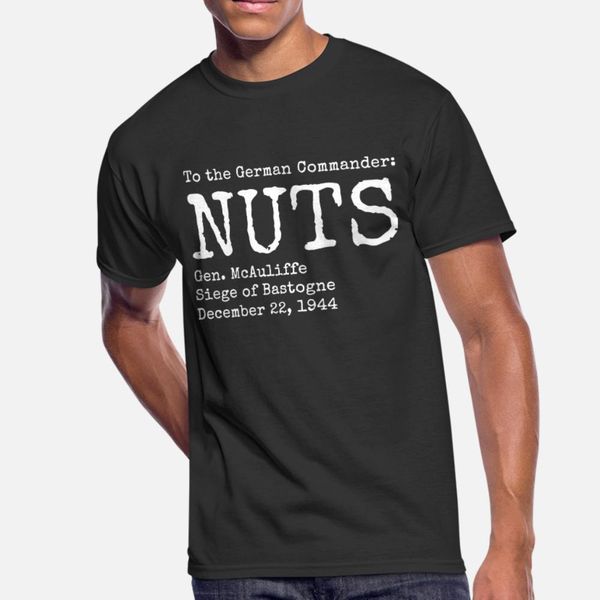 nuts by general mcauliffe white t shirt men designer 100% cotton s-xxxl standard fit authentic spring trend shirt
nuts by general mcauliffe white t shirt men designer 100% cotton s-xxxl standard fit authentic spring trend shirt