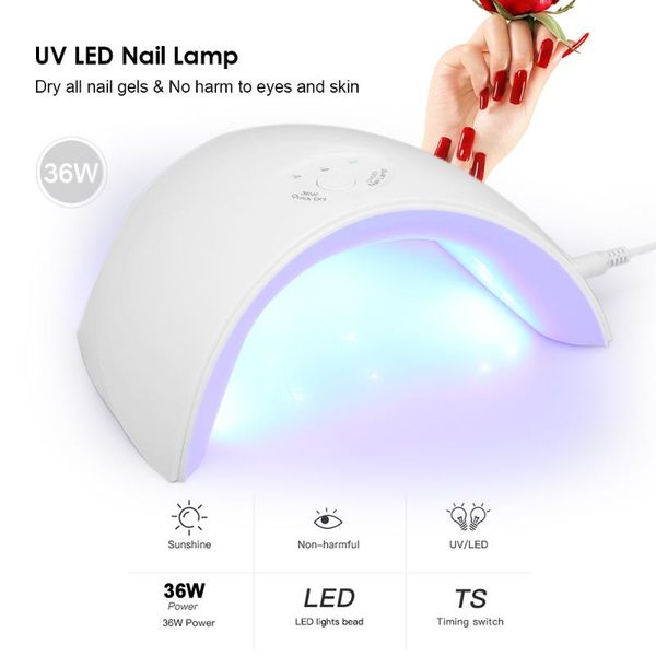 36w uv led lamp dryer for makeup nail gel 12 led uv light gel polish curing machine nail art painting salon tools lamp
36w uv led lamp dryer for makeup nail gel 12 led uv light gel polish curing machine nail art painting salon tools lamp