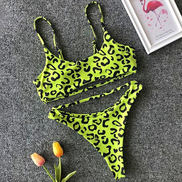 new neon green sport bikini 2019 women leopard swimsuit brazilian swimwear female two-pieces bikini set bather bathing suit
new neon green sport bikini 2019 women leopard swimsuit brazilian swimwear female two-pieces bikini set bather bathing suit