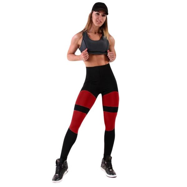 yoga outfits sagace pants women print patchwork hips high waist thread leggings trouser tracksuit for sports, White;red
yoga outfits sagace pants women print patchwork hips high waist thread leggings trouser tracksuit for sports, White;red
