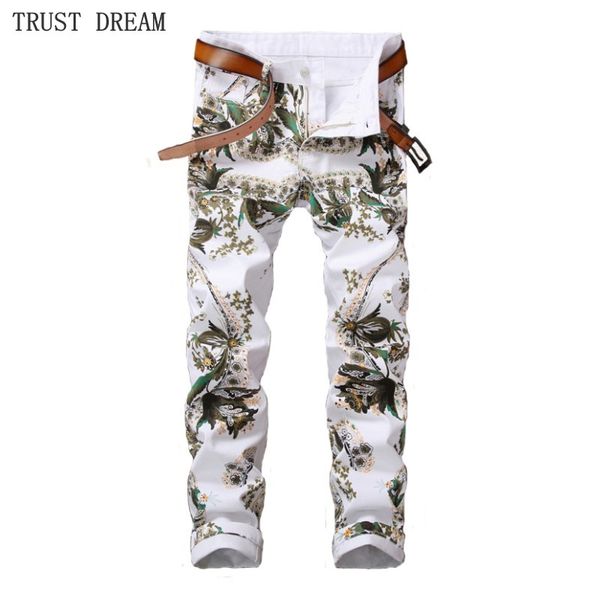 europeans style men slim floral white jeans printed abstract pattern street personal man cool amazing fashion jean, Blue
europeans style men slim floral white jeans printed abstract pattern street personal man cool amazing fashion jean, Blue