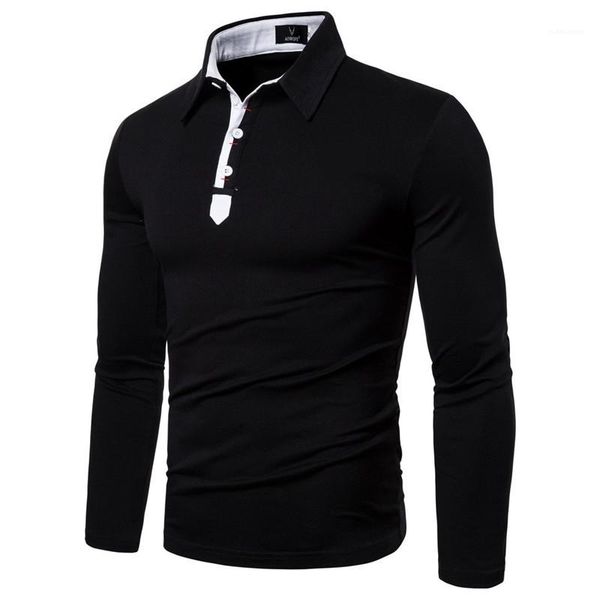 designer tshirt european and american pure color lapel embroidery long sleeve versatile casual t-shirt males apparel mens new fashion, White;black
designer tshirt european and american pure color lapel embroidery long sleeve versatile casual t-shirt males apparel mens new fashion, White;black