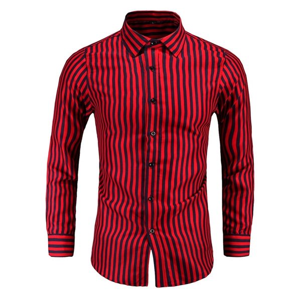 new mens shirts fashion print striped shirt long sleeve mens dress shirts business casual trend large size camisa masculina, White;black
new mens shirts fashion print striped shirt long sleeve mens dress shirts business casual trend large size camisa masculina, White;black