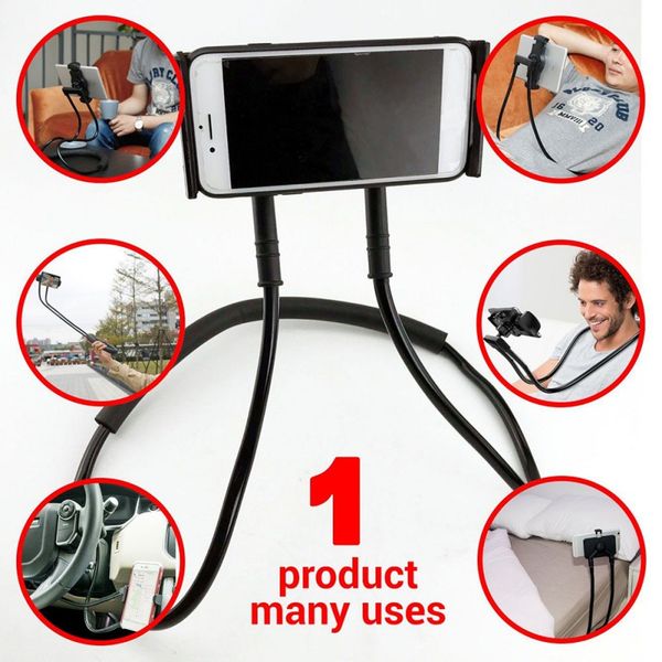 portable flexible mobile phone holder hanging neck lazy necklace bracket 360 degree smartphone for iphone xiaomi huawei
portable flexible mobile phone holder hanging neck lazy necklace bracket 360 degree smartphone for iphone xiaomi huawei