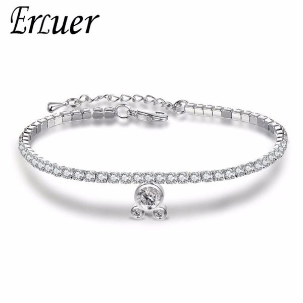 erluer fashion head bracelet for women girl silver color crystal zircon claw chains link bracelets & bangles jewelry gift, Black
erluer fashion head bracelet for women girl silver color crystal zircon claw chains link bracelets & bangles jewelry gift, Black