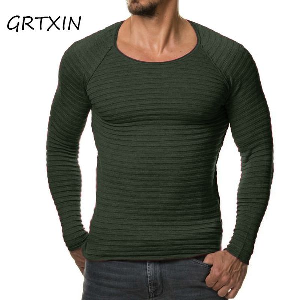 2020 new men knitted sweater autumn winter fashion brand clothing men's striped sweaters solid color slim fit men pullover, White;black
2020 new men knitted sweater autumn winter fashion brand clothing men's striped sweaters solid color slim fit men pullover, White;black