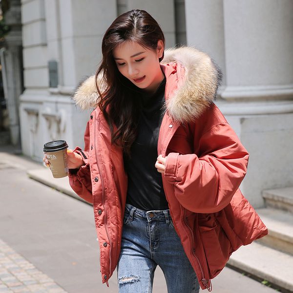 winter women's down jacket woman parkas puffer jacket korean raccoon fur collar oversize female womens clothing wpy1027, Black
winter women's down jacket woman parkas puffer jacket korean raccoon fur collar oversize female womens clothing wpy1027, Black
