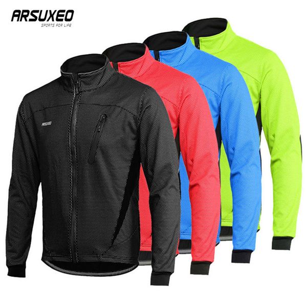 arsuxeo fleece cycling jacket man winter thermal mountain bike jacket waterproof bicycle coat windproof reflective mtb jacket cx200824, Black;brown
arsuxeo fleece cycling jacket man winter thermal mountain bike jacket waterproof bicycle coat windproof reflective mtb jacket cx200824, Black;brown