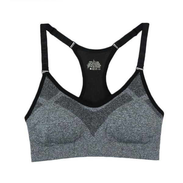 new women fitness jogging workout tank racerback running padded sports bras, White;black
new women fitness jogging workout tank racerback running padded sports bras, White;black
