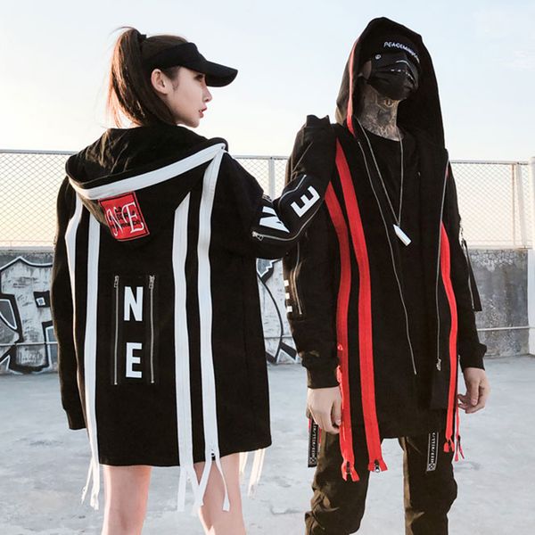 april momo 2020 men women couple zipper cardigan coat sweatshirt male streetwear hip hop fashion casual hooded jacket, Black
april momo 2020 men women couple zipper cardigan coat sweatshirt male streetwear hip hop fashion casual hooded jacket, Black