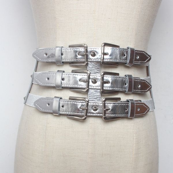 new fashion vintage metal double clasp women belt buckle pu girdle waistband vintage wide elastic belt girdle cinturones mujer, Black;brown
new fashion vintage metal double clasp women belt buckle pu girdle waistband vintage wide elastic belt girdle cinturones mujer, Black;brown