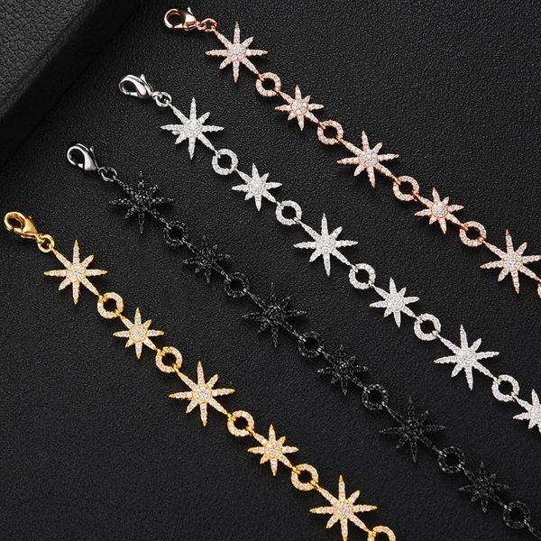 personality luxury charms fine chains bracelet women super gift for friends lover bridal wedding engagement shiny jewelry, Black
personality luxury charms fine chains bracelet women super gift for friends lover bridal wedding engagement shiny jewelry, Black