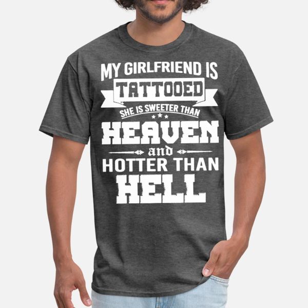 my girlfriend is tattooed er than hell t shirt men printing 100% cotton round collar homme famous new fashion summer style outfit shirt
my girlfriend is tattooed er than hell t shirt men printing 100% cotton round collar homme famous new fashion summer style outfit shirt