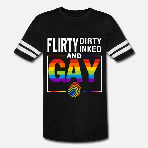 flirty dirty inked and gay t shirt men print 100% cotton o-neck kawaii cute breathable spring letters shirt
flirty dirty inked and gay t shirt men print 100% cotton o-neck kawaii cute breathable spring letters shirt