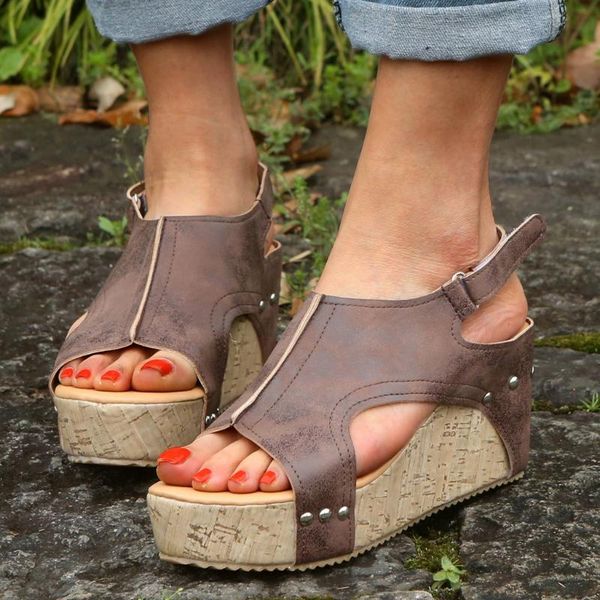 dress shoes women sandals ladies open toe breathable beach casual solid color wedges soft plus size d#4, Black
dress shoes women sandals ladies open toe breathable beach casual solid color wedges soft plus size d#4, Black