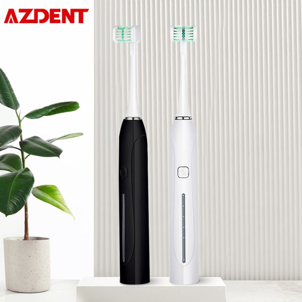 azdent 3d ultrasonic electric toothbrush usd rechargeable 5 modes 30s reminding 2min timing ipx7 waterproof white black 2 heads
azdent 3d ultrasonic electric toothbrush usd rechargeable 5 modes 30s reminding 2min timing ipx7 waterproof white black 2 heads