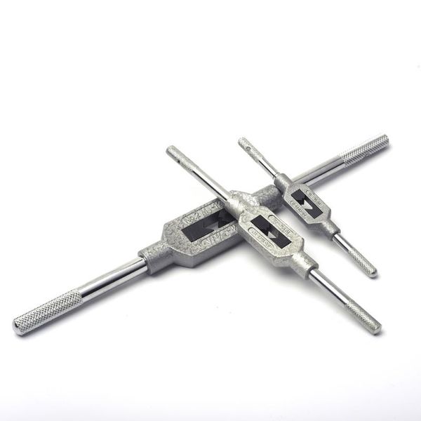 adjustable tap wrench for m1 8/10/12 standard thread tap handle steel hand taps holder tapping reamertools for metalworking
adjustable tap wrench for m1 8/10/12 standard thread tap handle steel hand taps holder tapping reamertools for metalworking
