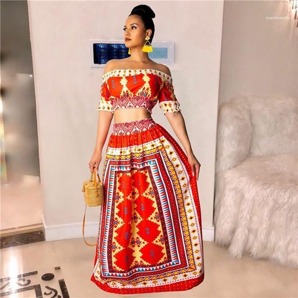 print slash neck dress tropical amorous style suit dress women strapless 2pcs dress red, White
print slash neck dress tropical amorous style suit dress women strapless 2pcs dress red, White