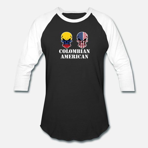 colombian american flag skulls t shirt men customize 100% cotton round collar homme interesting authentic spring autumn pattern shirt, White;black
colombian american flag skulls t shirt men customize 100% cotton round collar homme interesting authentic spring autumn pattern shirt, White;black