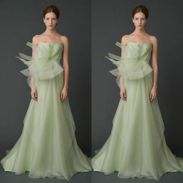 fairy strapless evening dresses light green prom dress sweep train ruffle custom made formal party gowns, Black;red
fairy strapless evening dresses light green prom dress sweep train ruffle custom made formal party gowns, Black;red