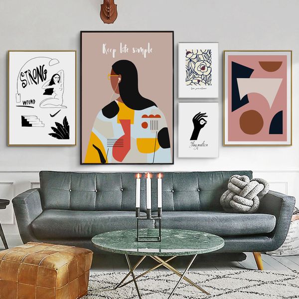 abstract girl body flower geometry wall art canvas painting nordic posters and prints wall pictures for living room salon decor
abstract girl body flower geometry wall art canvas painting nordic posters and prints wall pictures for living room salon decor