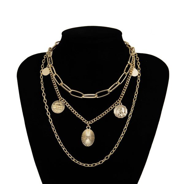 hip hop tassel multilayer women necklace pendant punk chain link simple party body jewelry chain link 2019 wholesale, Black
hip hop tassel multilayer women necklace pendant punk chain link simple party body jewelry chain link 2019 wholesale, Black