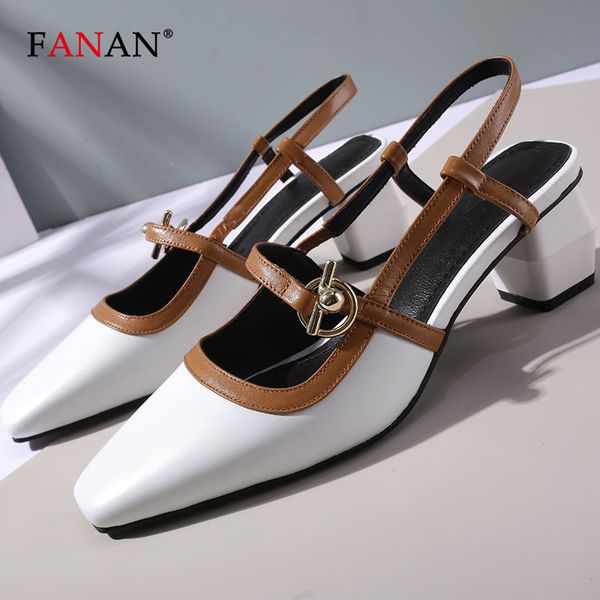 fanan women slingbacks high heels natural genuine leather shoes square toe cutout sandals summer ladies comfortale office shoes, Black
fanan women slingbacks high heels natural genuine leather shoes square toe cutout sandals summer ladies comfortale office shoes, Black