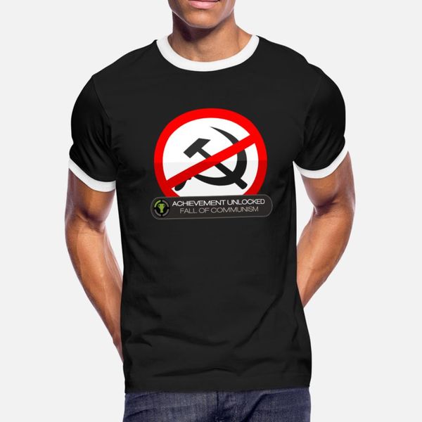 fall of communism achievement unlocked t shirt men character short sleeve size s-3xl pictures graphic basic summer style formal shirt
fall of communism achievement unlocked t shirt men character short sleeve size s-3xl pictures graphic basic summer style formal shirt