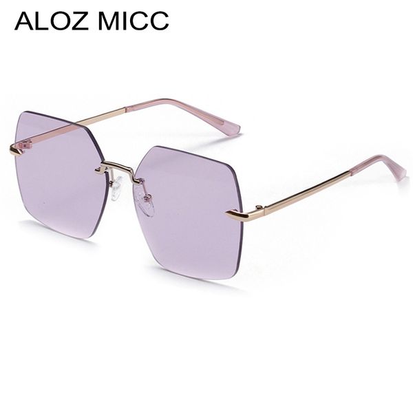 oversized rimless square sunglasses women new fashion brand purple gray clear lens shades sunglasses female gafas glasses q803, White;black
oversized rimless square sunglasses women new fashion brand purple gray clear lens shades sunglasses female gafas glasses q803, White;black