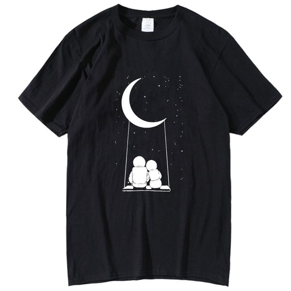 мужские высокого качество футболки 100% хлопок короткого slleve смешной луна печать случайных свободные мужчины tshirt о-шея мужчину тенниск 
мужские высокого качество футболки 100% хлопок короткого slleve смешной луна печать случайных свободные мужчины tshirt о-шея мужчину тенниск