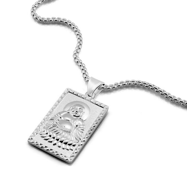 chinese style buddha pendant necklace fashion brand solid 925 sterling silver necklace for men personality women silver jewelry
chinese style buddha pendant necklace fashion brand solid 925 sterling silver necklace for men personality women silver jewelry