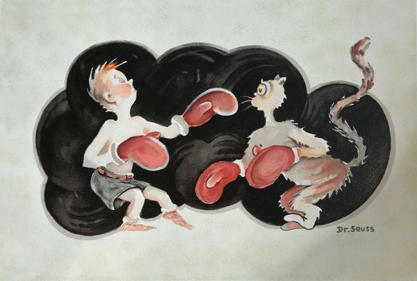 dr. seuss "manly art of self-defense" home decor handpainted &hd print oil paintings on canvas wall art pictures 200812
dr. seuss "manly art of self-defense" home decor handpainted &hd print oil paintings on canvas wall art pictures 200812