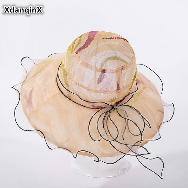xdanqinx summer women's breathable cap fashion mesh sun hats for women uv protection sun hat large visor beach hat multicolor, Blue;gray
xdanqinx summer women's breathable cap fashion mesh sun hats for women uv protection sun hat large visor beach hat multicolor, Blue;gray