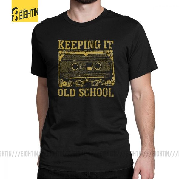 keeping it old school cassette tape t-shirt simple style t shirts man short sleeves clothes printing tees 100% cotton crewneck
keeping it old school cassette tape t-shirt simple style t shirts man short sleeves clothes printing tees 100% cotton crewneck