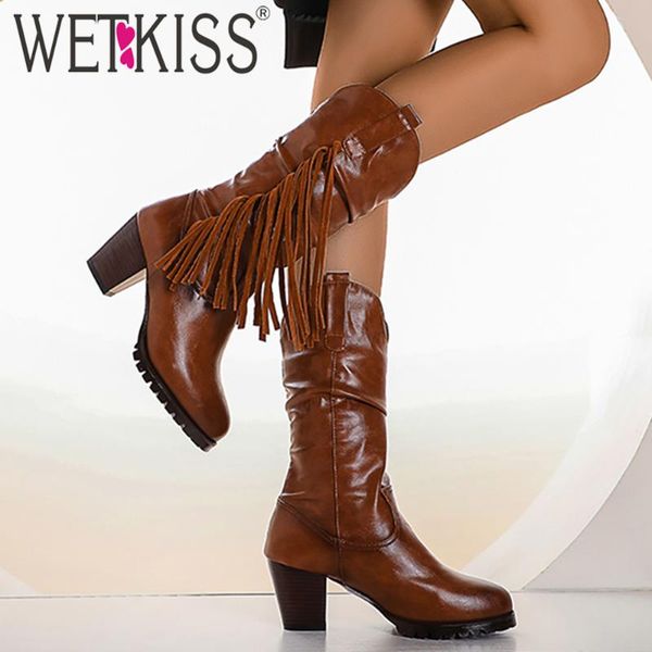 wetkiss шпилька середина теленок сапоги женщины кисточкой западная короткие загрузочный толстые туфли на высоких каблуках женщина платформа, Black
wetkiss шпилька середина теленок сапоги женщины кисточкой западная короткие загрузочный толстые туфли на высоких каблуках женщина платформа, Black