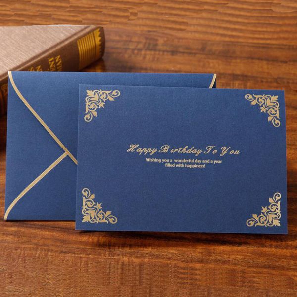 greeting cards 30pcs/lot high-end blank inner page invitation personality bronzing birthday thanks card
greeting cards 30pcs/lot high-end blank inner page invitation personality bronzing birthday thanks card