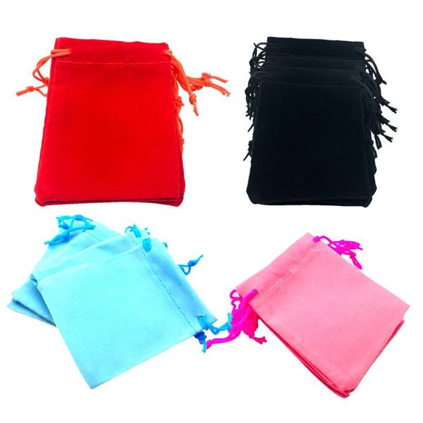 50pcs velvet jewelry drawstring gift bag pouches wedding party birthday favor bags vary 4 colors, Pink;blue
50pcs velvet jewelry drawstring gift bag pouches wedding party birthday favor bags vary 4 colors, Pink;blue