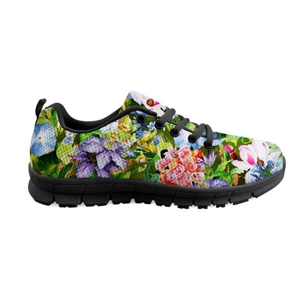 small fresh women's sport shoes lace up flower prints trendy ladies autumn sneakers breath mesh floral footwear feminino sapatos, Black
small fresh women's sport shoes lace up flower prints trendy ladies autumn sneakers breath mesh floral footwear feminino sapatos, Black
