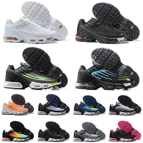 wholesale 2020 plus airmax tn 3 triple white black running shoes orange blue sunset mens women tns trainers cushion sneakers 36-45
wholesale 2020 plus airmax tn 3 triple white black running shoes orange blue sunset mens women tns trainers cushion sneakers 36-45