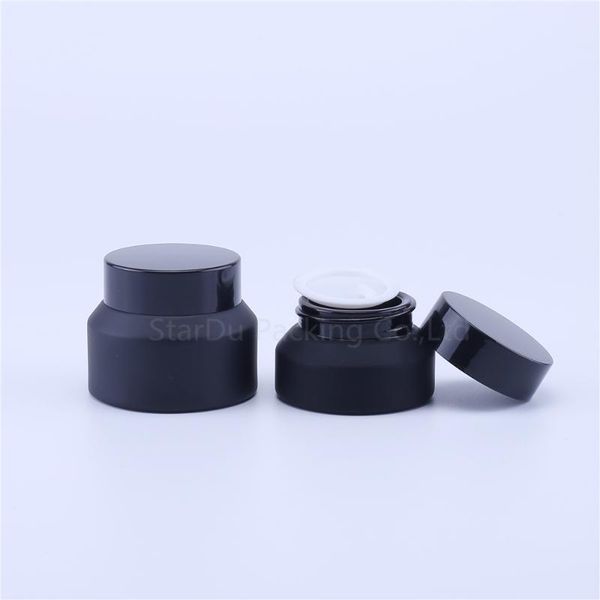 storage bottles & jars 100pcs 15g 30g 50g mablack glass cream cosmetic packaging with plastic caps inner liners round empty small
storage bottles & jars 100pcs 15g 30g 50g mablack glass cream cosmetic packaging with plastic caps inner liners round empty small