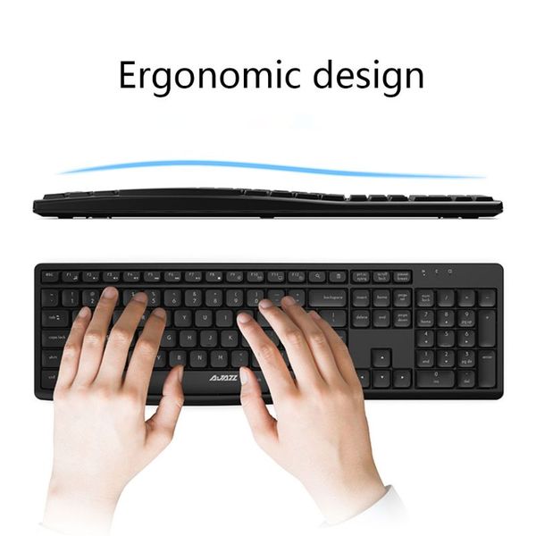 new ajazz a2030w mute waterproof 10m 2.4ghz wireless keyboard and mouse set desknotebook for office home use
new ajazz a2030w mute waterproof 10m 2.4ghz wireless keyboard and mouse set desknotebook for office home use