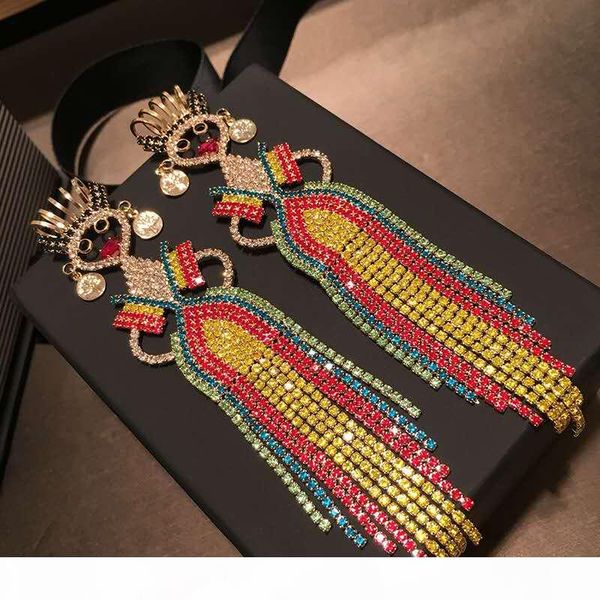 europe and america new trendy women earrings gold plated colorful crystal pretty girl earrings for girls women for party wedding nice gift, Golden;silver
europe and america new trendy women earrings gold plated colorful crystal pretty girl earrings for girls women for party wedding nice gift, Golden;silver